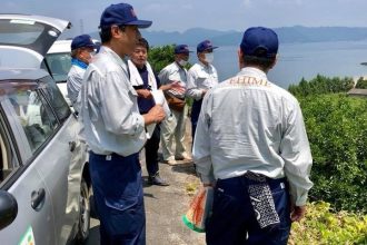 愛媛県議会 農林水産委員会 被災地視察