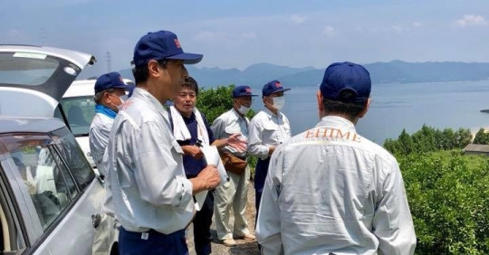 愛媛県議会 農林水産委員会 被災地視察